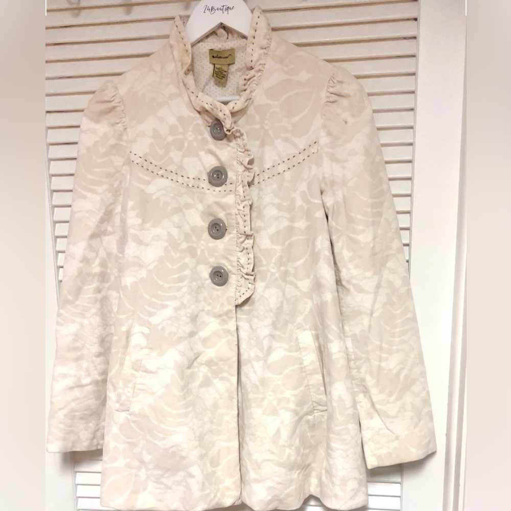 Elevensies Cotton Dress Coat Size 4 NWOT